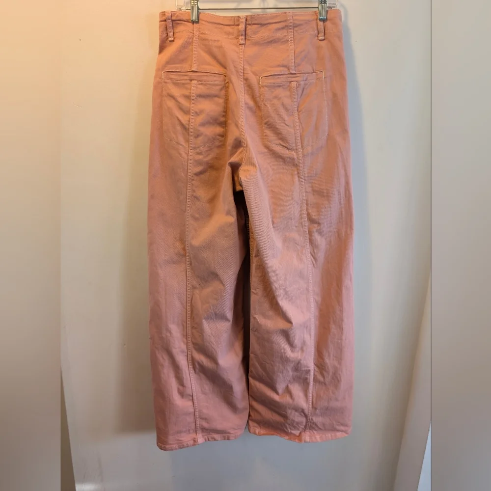 The Delaney Clean-Seamed High-Rise Wide-Leg Jeans by Maeve - Picture 5 of 14